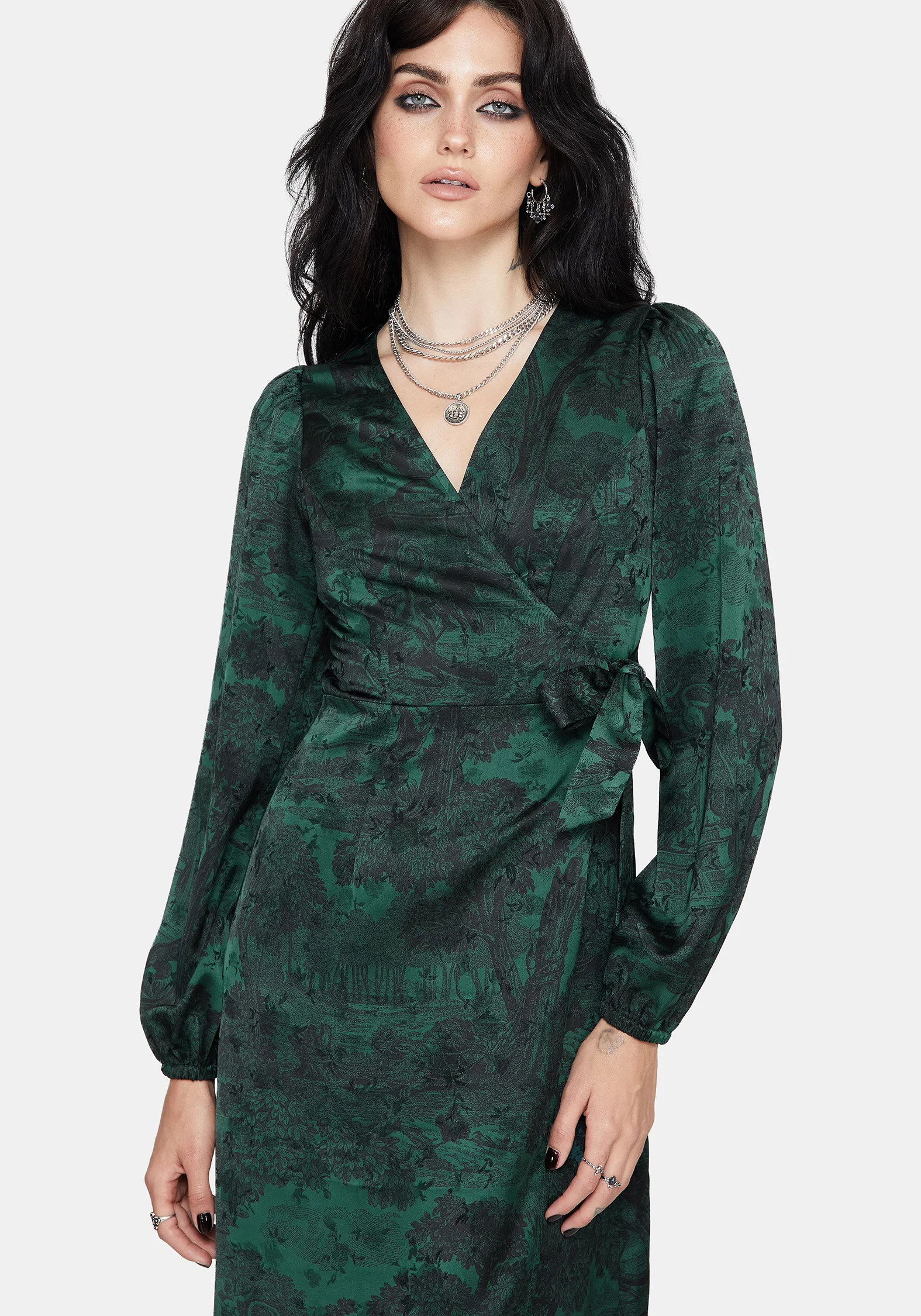 Solara Toile Print Maxi Dress - Image 4