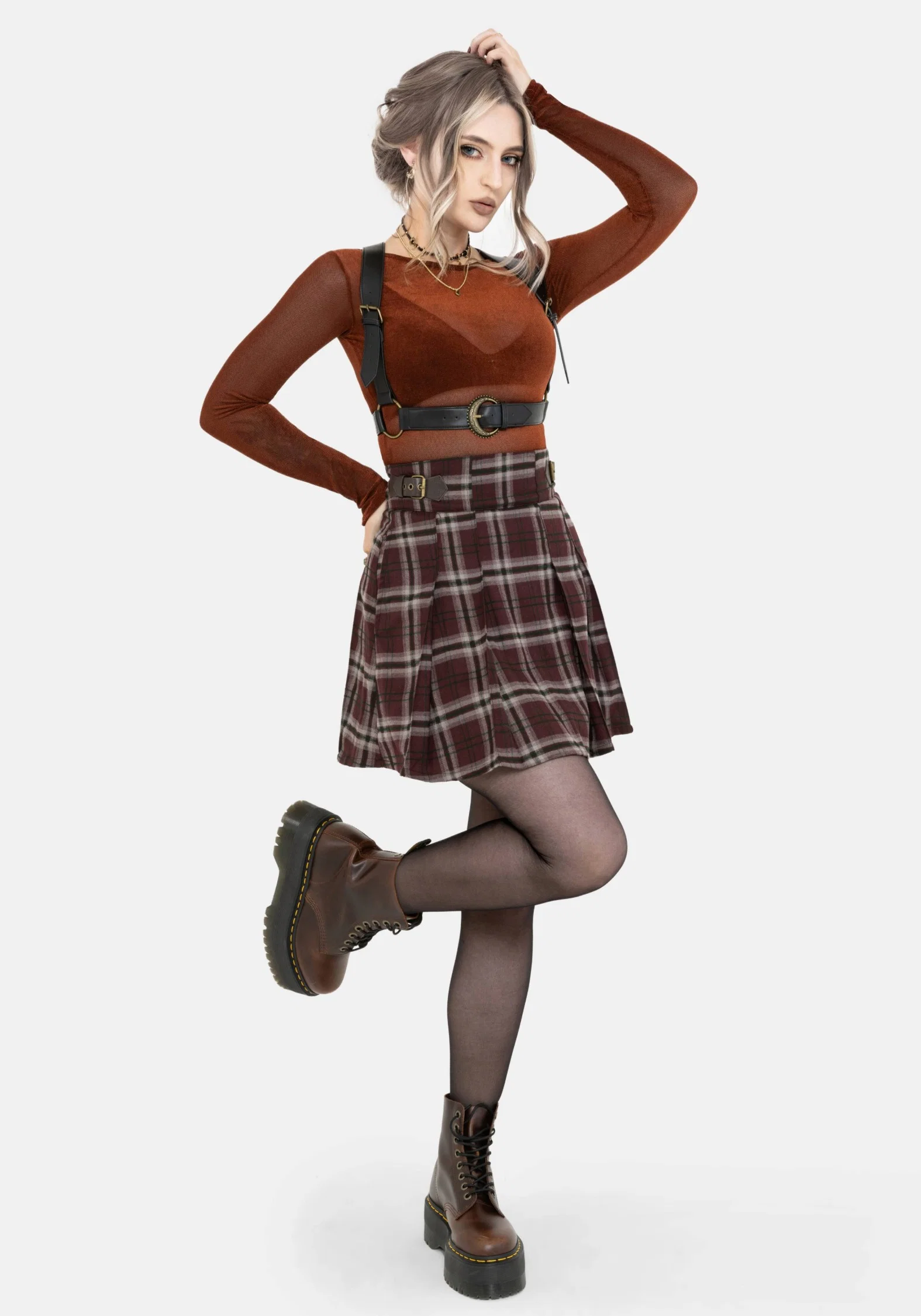 Soulthorn Long Sleeve Mesh Top - Image 7