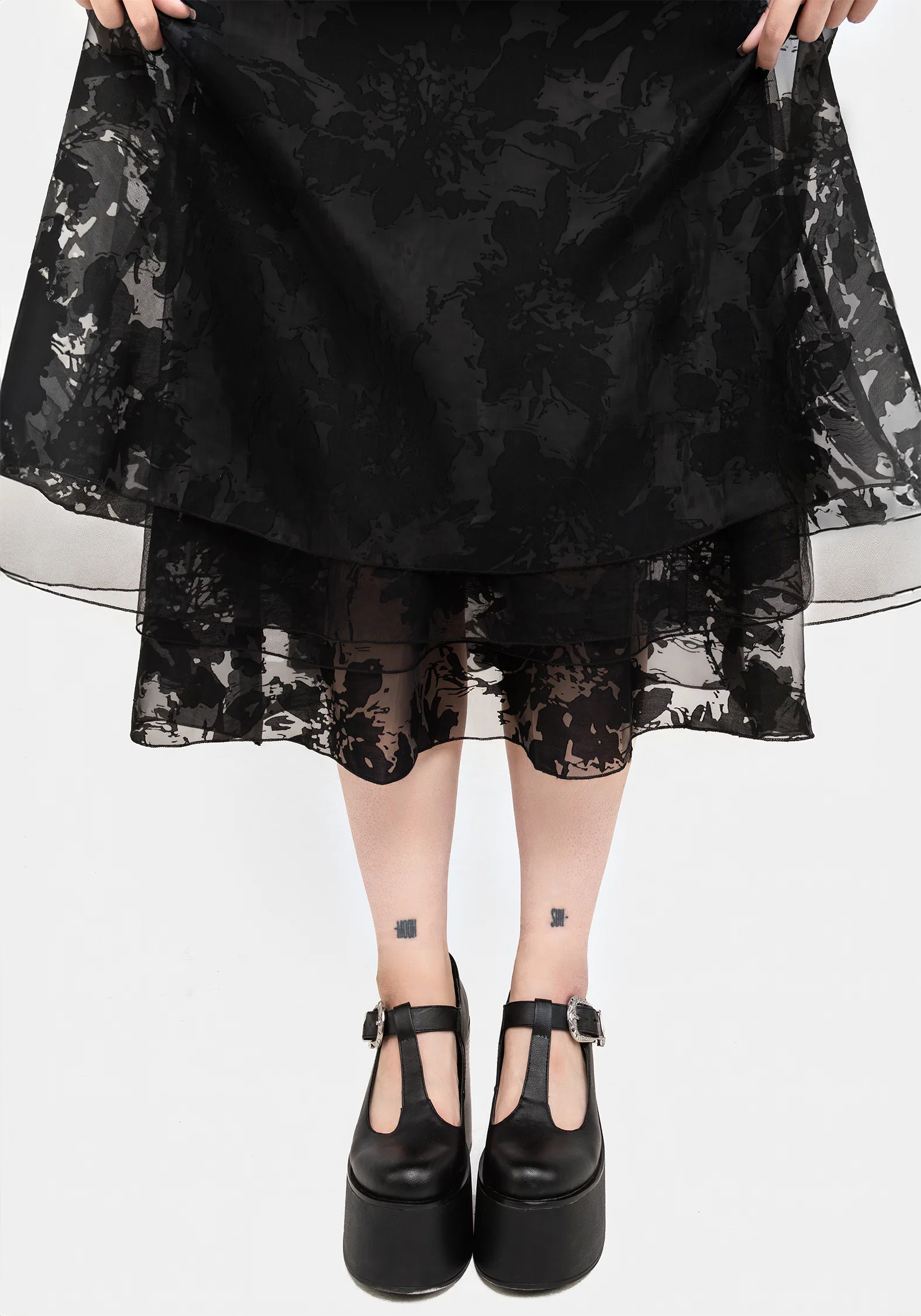 Spectre Layered Midi Shirt Dress - Image 5