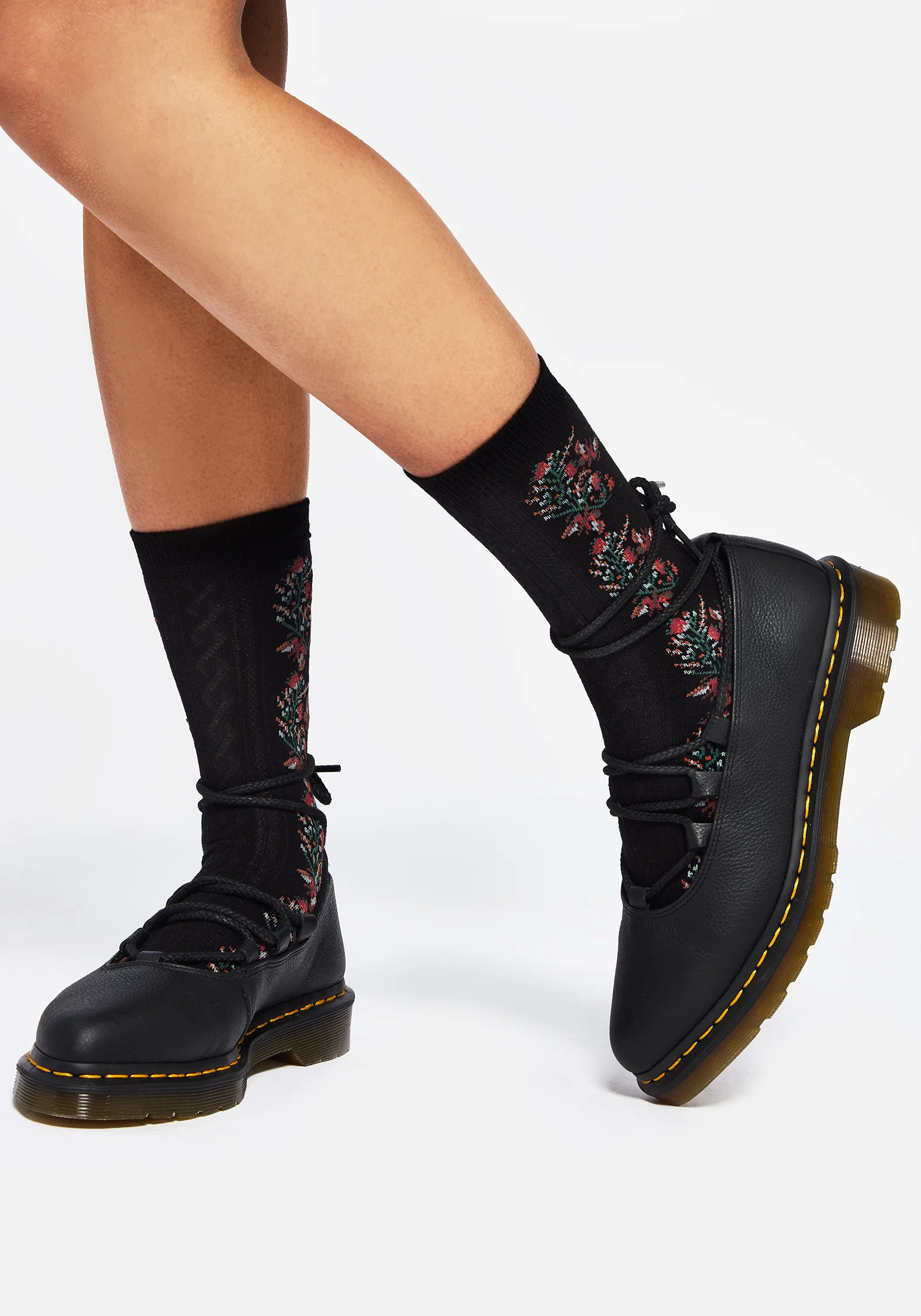 Spectrum Floral Socks - Image 3