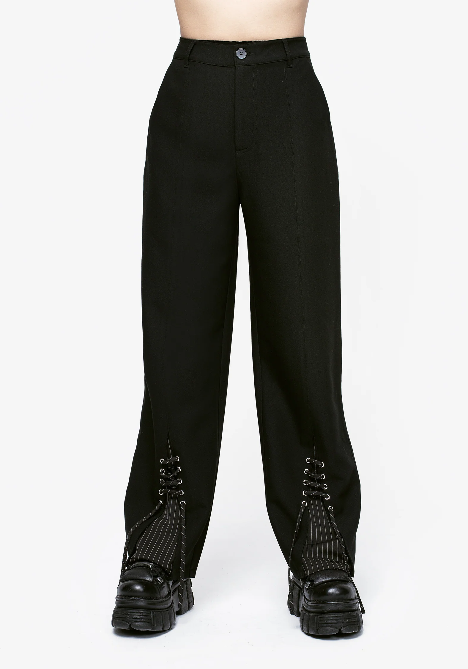 Split Lace Trousers - Image 7