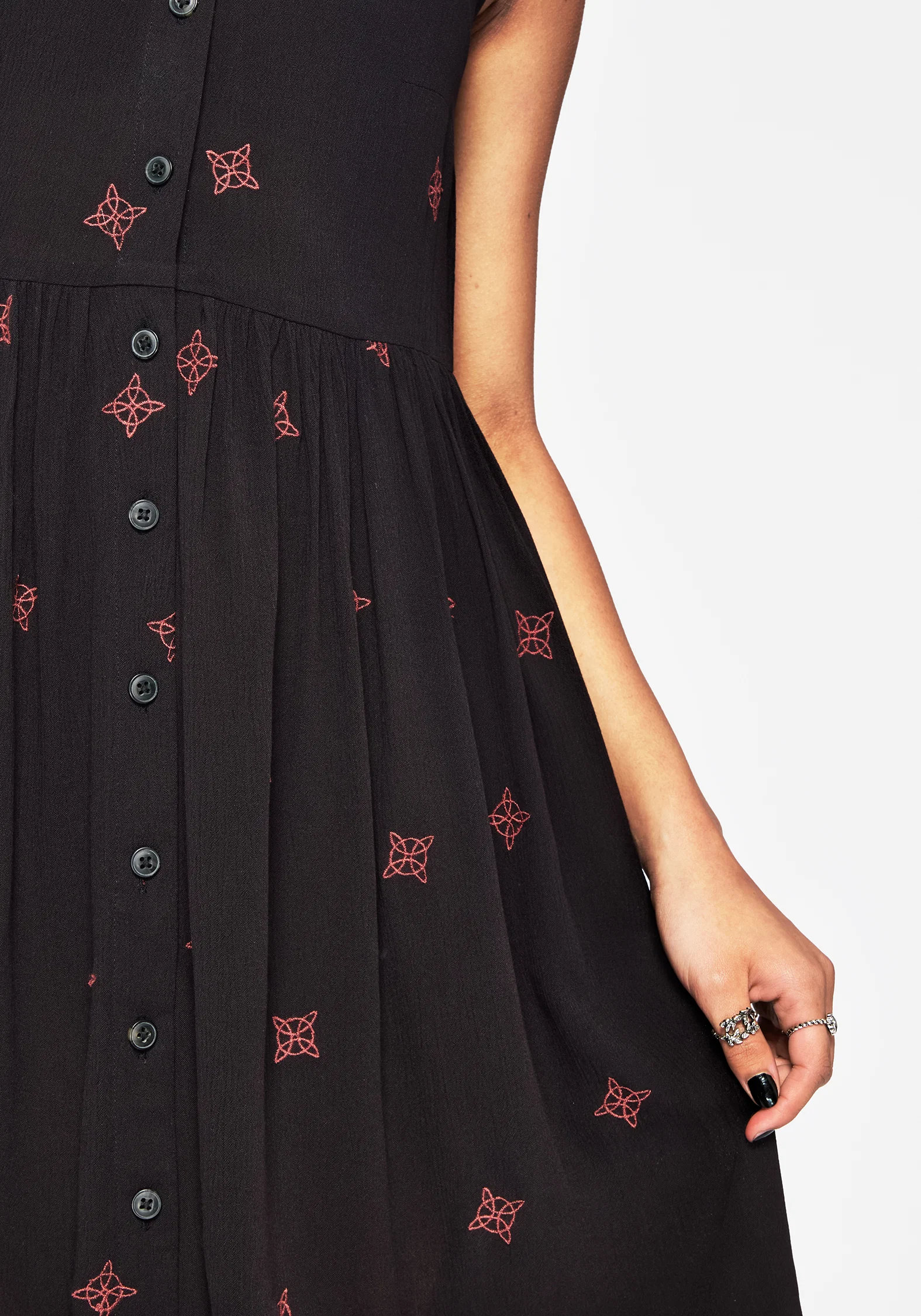 Sublime Witches Knot Embroidered Mini Dress - Image 2