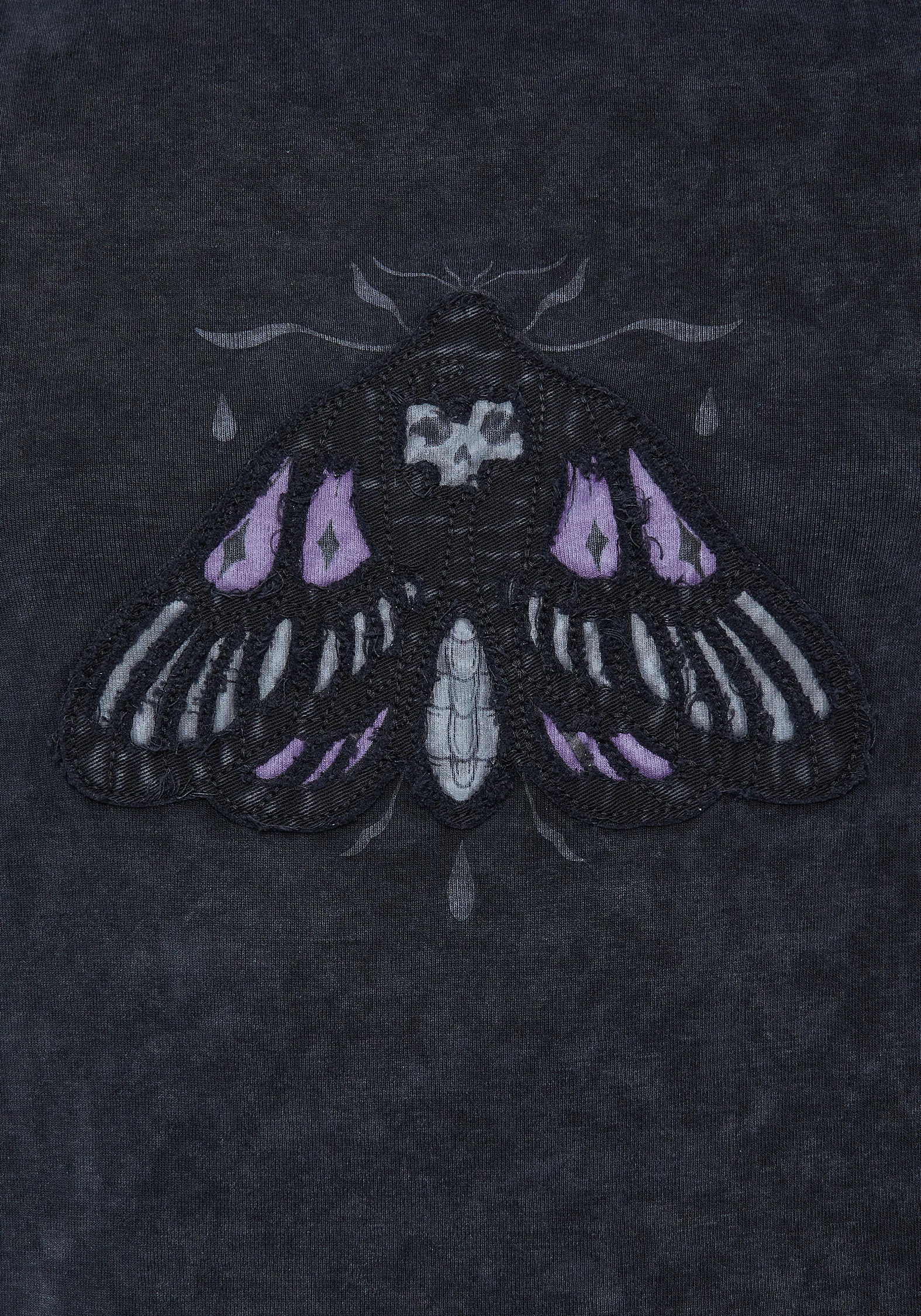 Summertime Cotton Moth Applique T-Shirt - Image 2