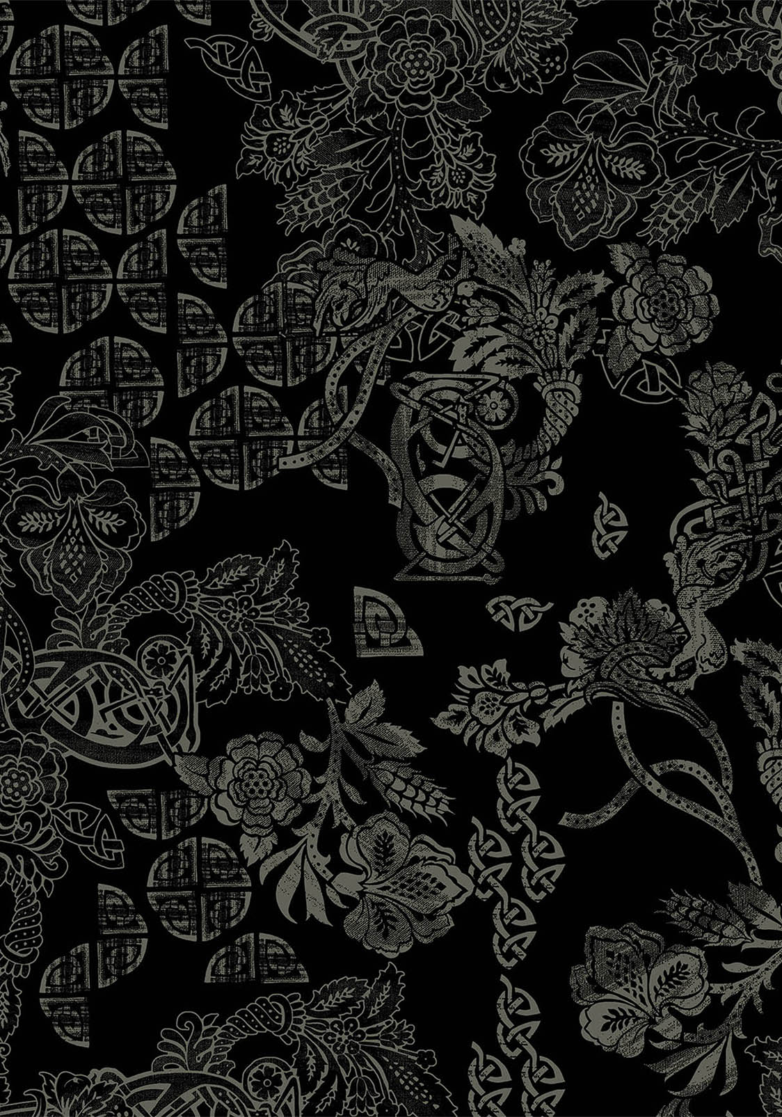Surge Celtic Print Wrap Mini Dress - Image 7