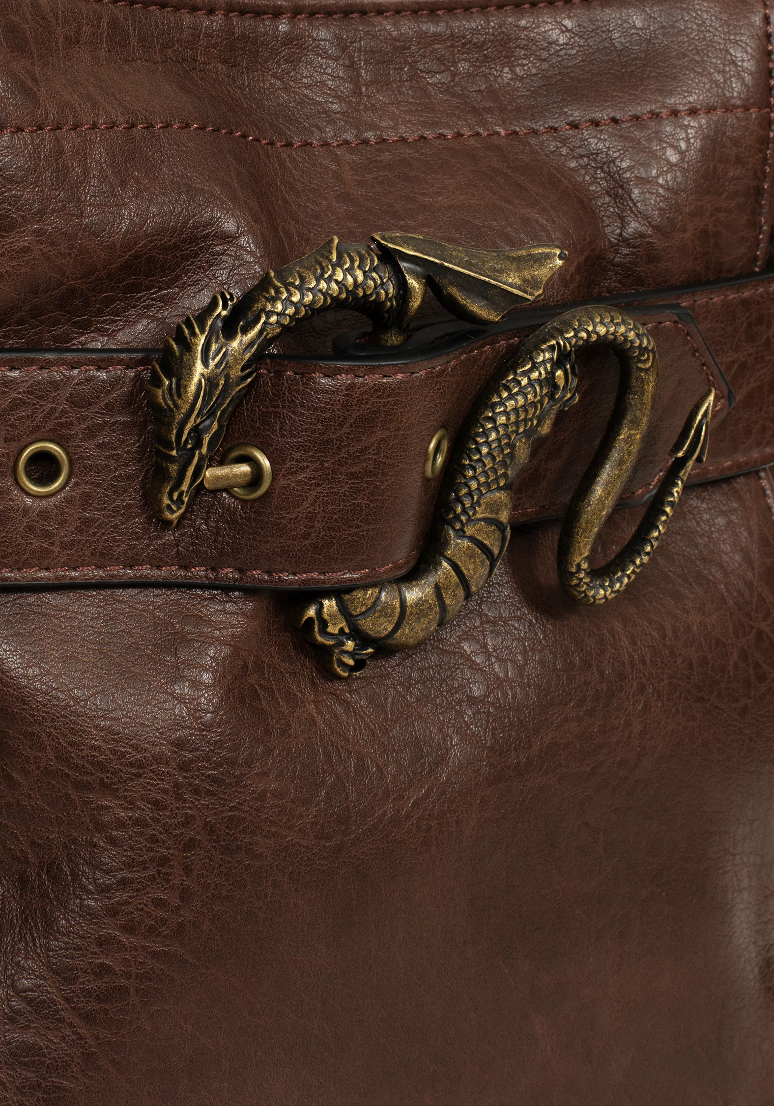 Tanith Dragon Buckle Bag - Image 3