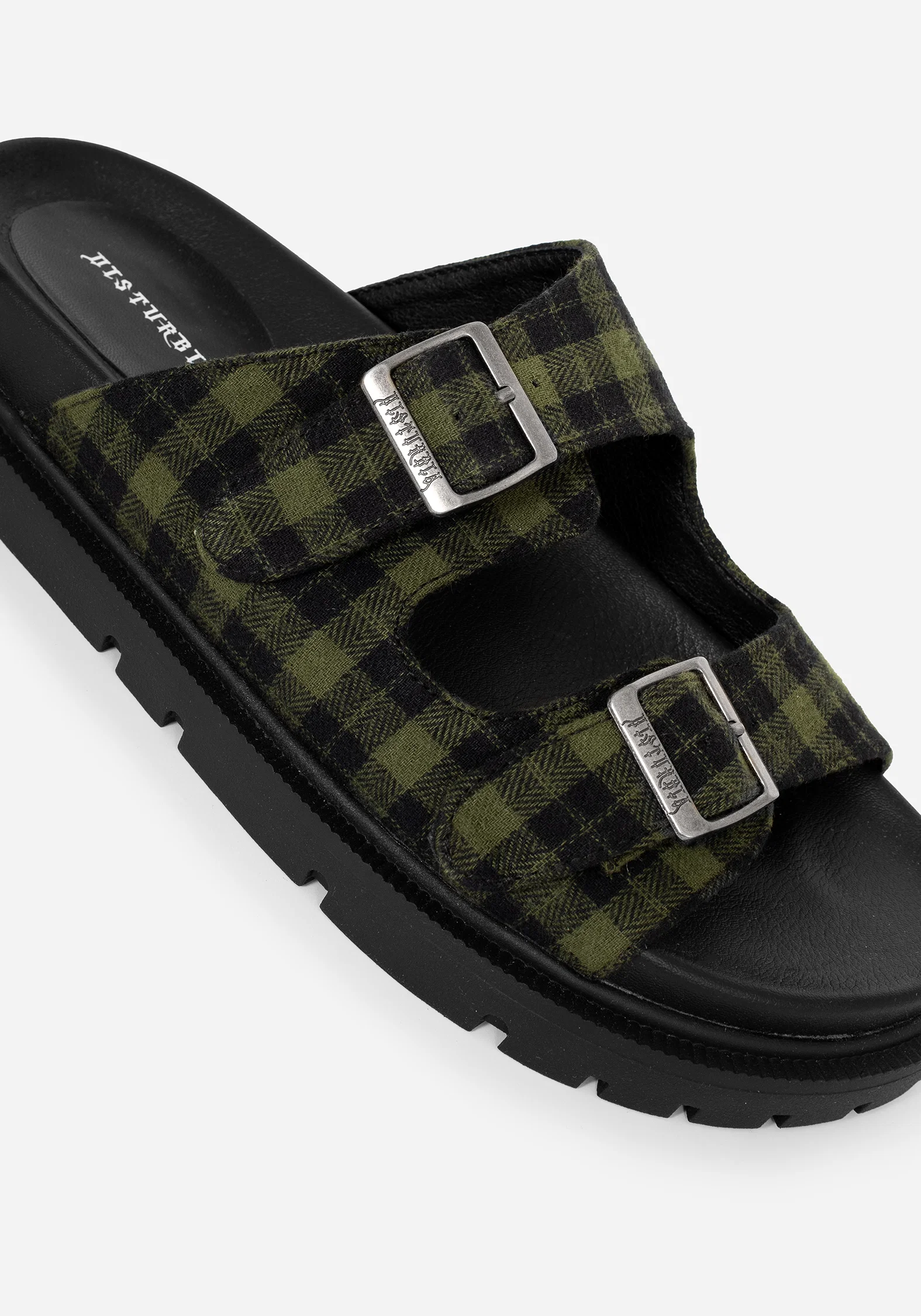 Terra Gingham Buckle Sandals - Image 3