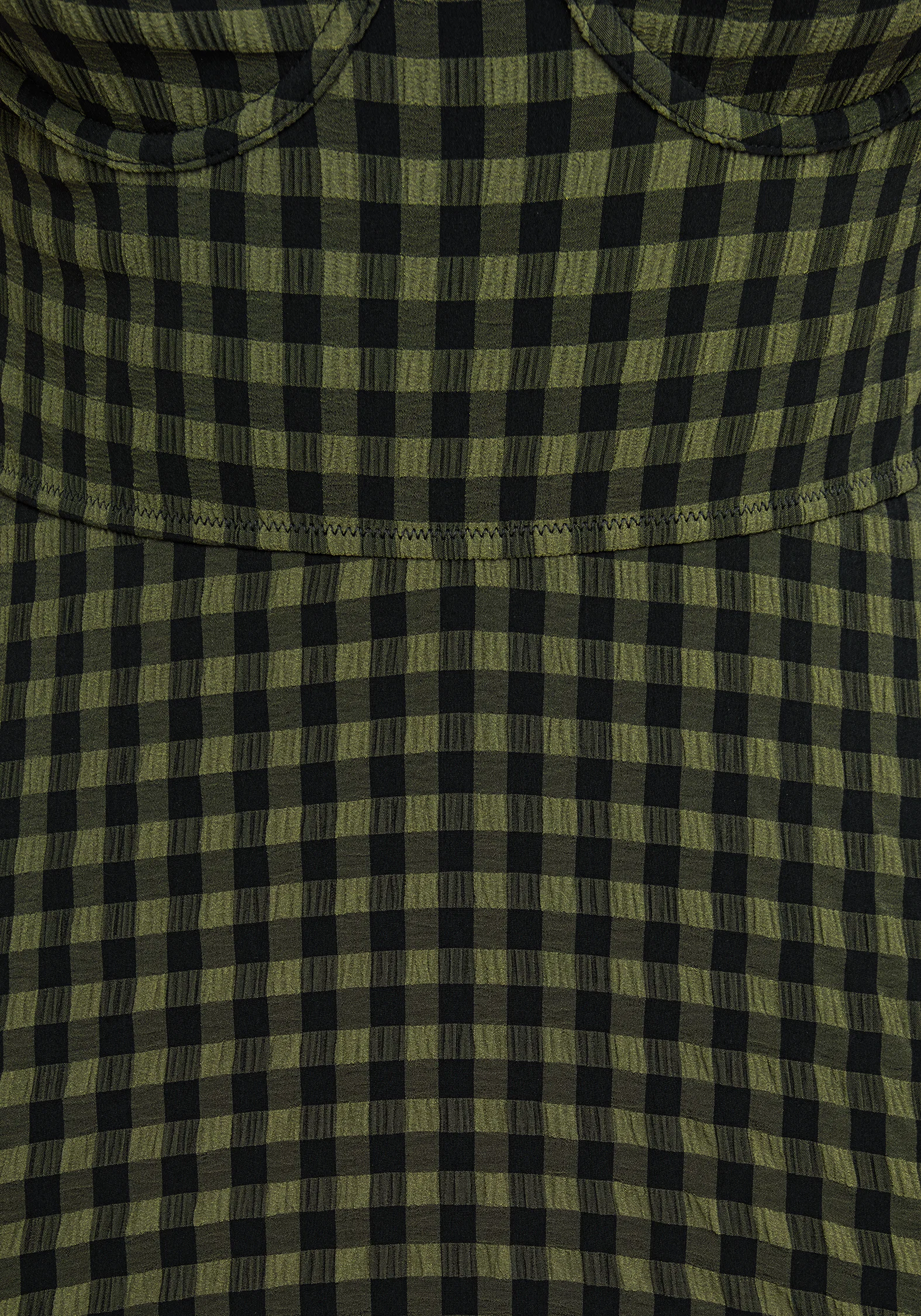 Terra Gingham Peplum Skirted Swimsuit - Image 10