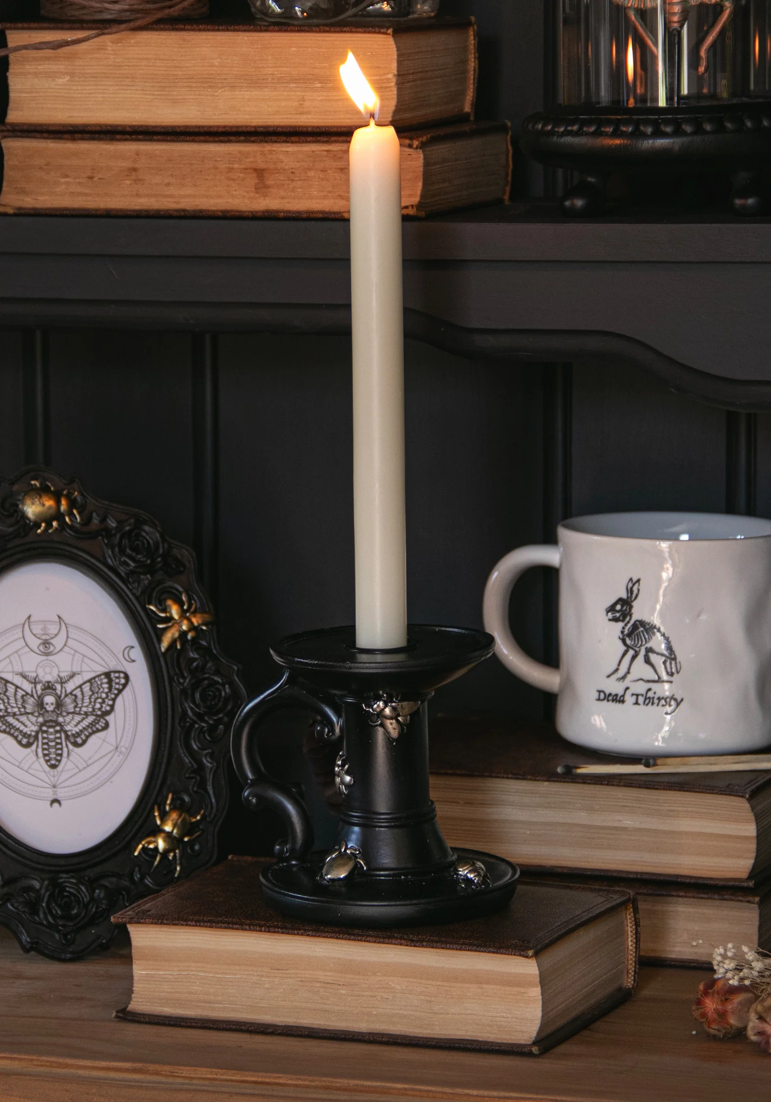 Thalia Bug Vintage Candle Stick Holder - Image 2
