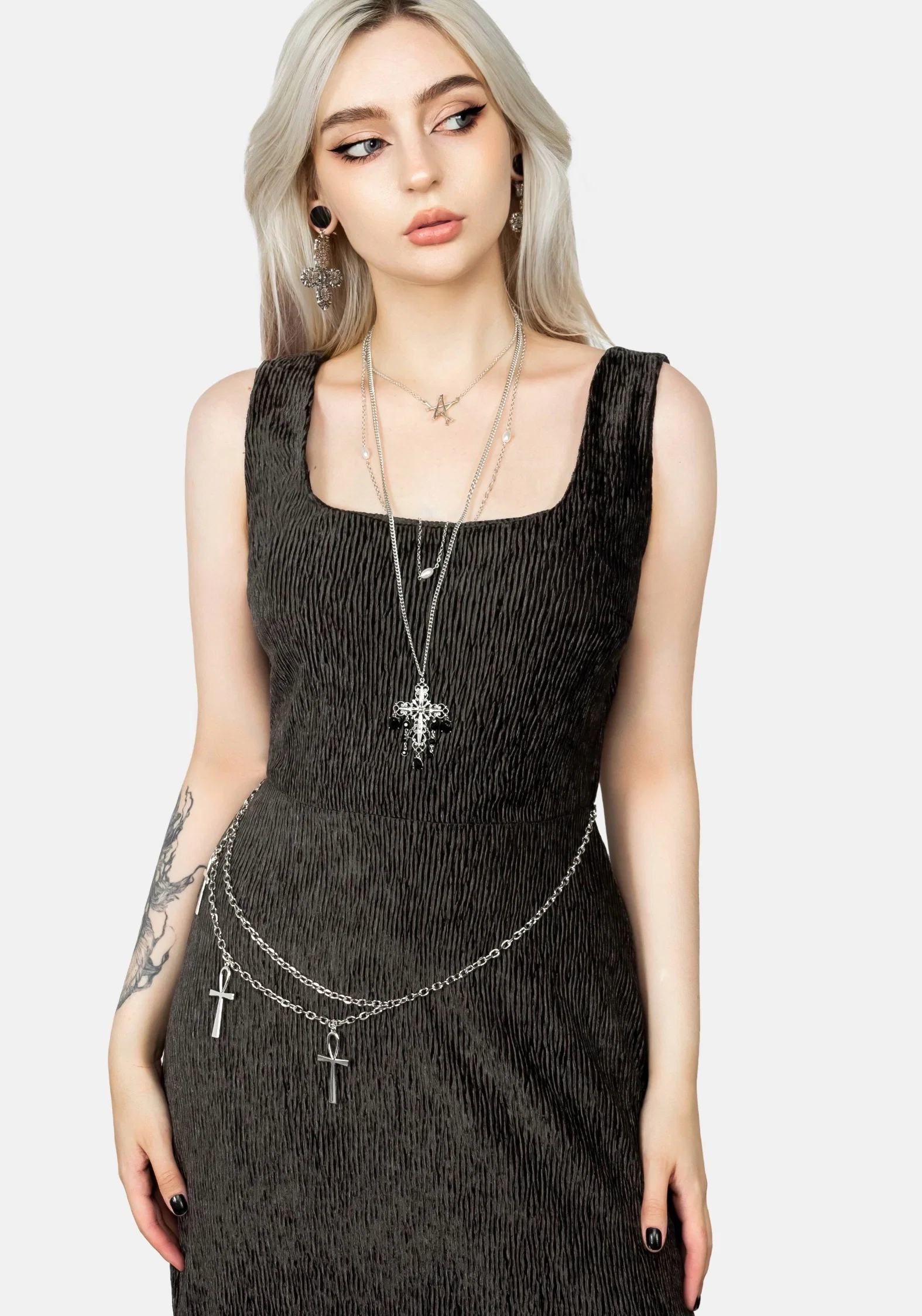 Thekla Dress with Charm Belt - Image 4