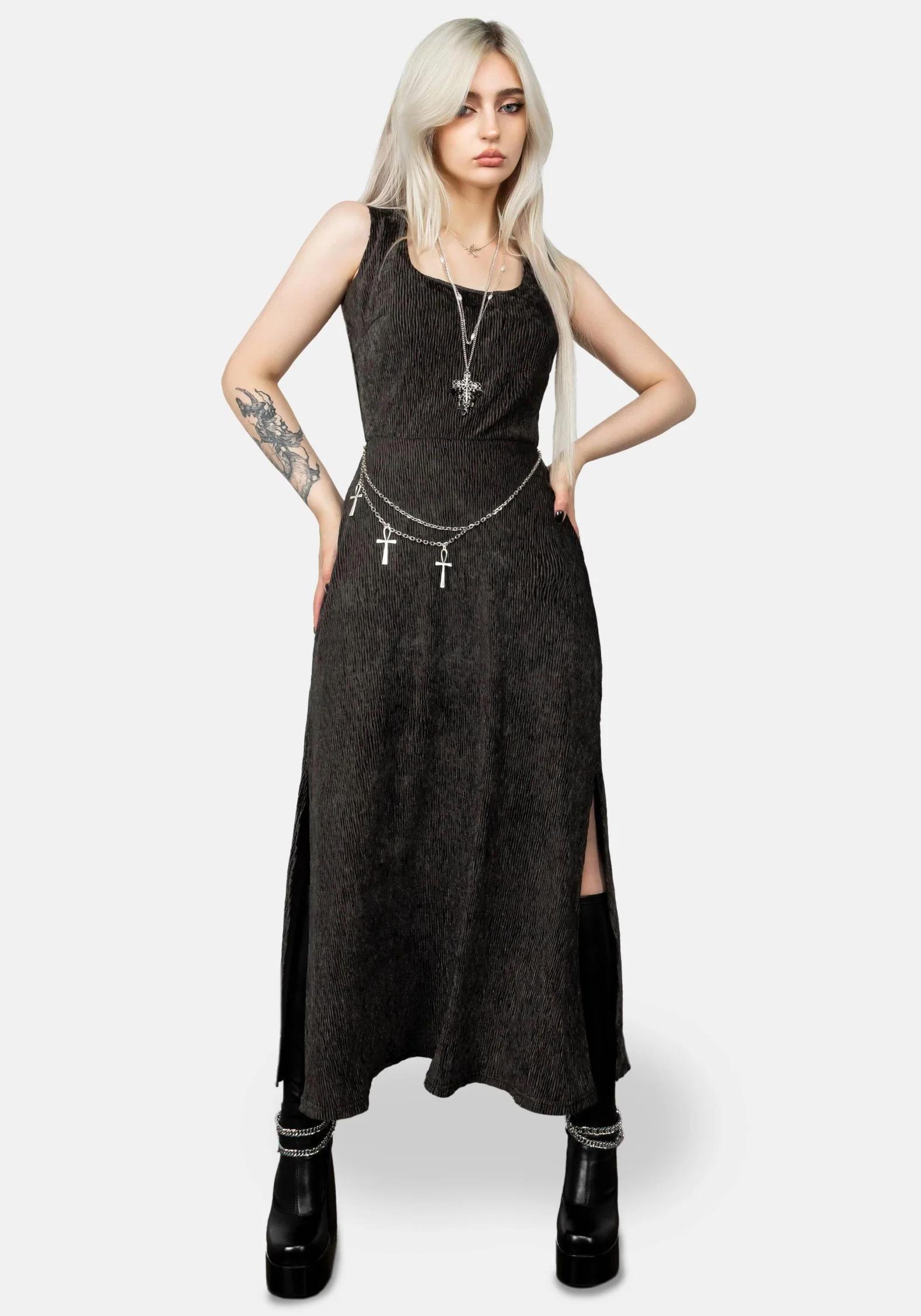 Thekla Dress with Charm Belt - Image 5