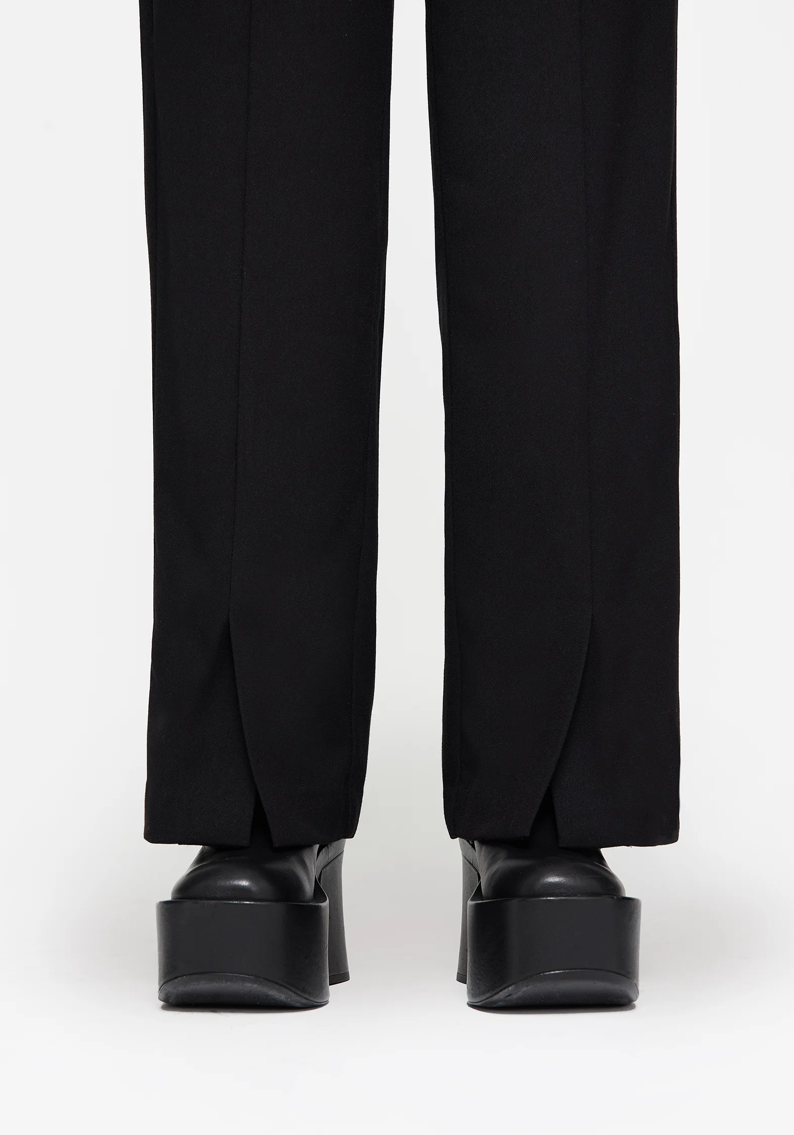 Thora Embroidered Front Split Tailored Trouser - Image 6