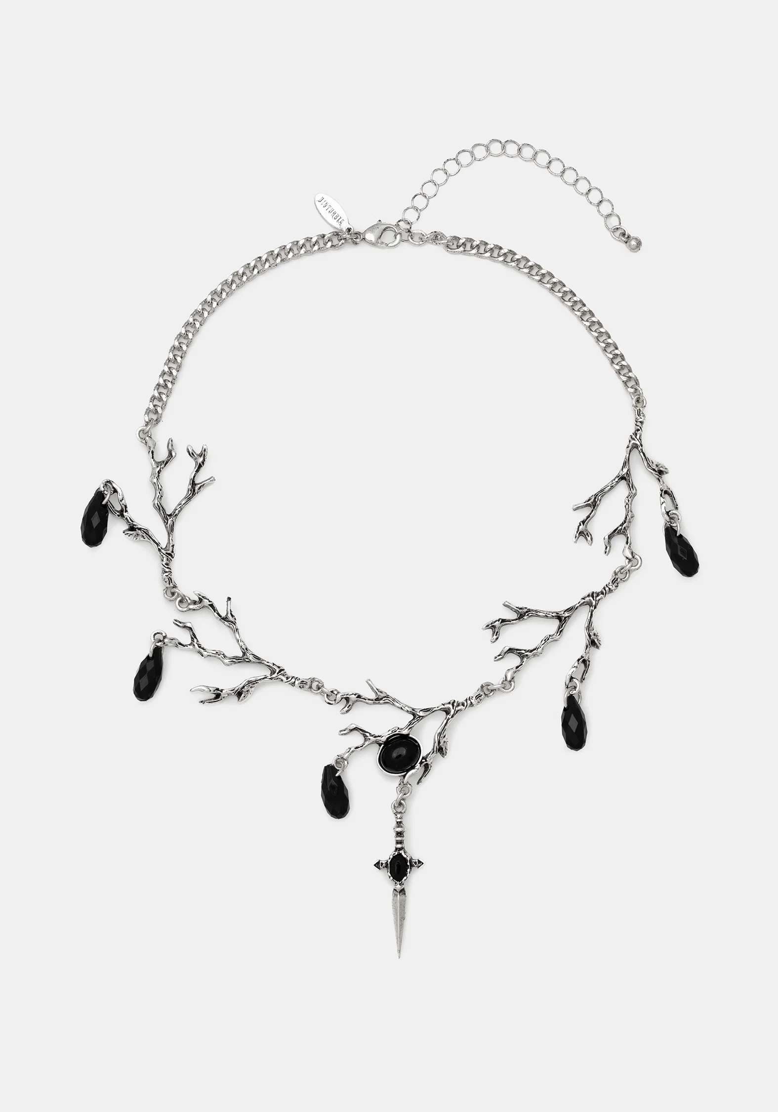 Thrax Pricklethorn Stone Charm Choker - Image 6