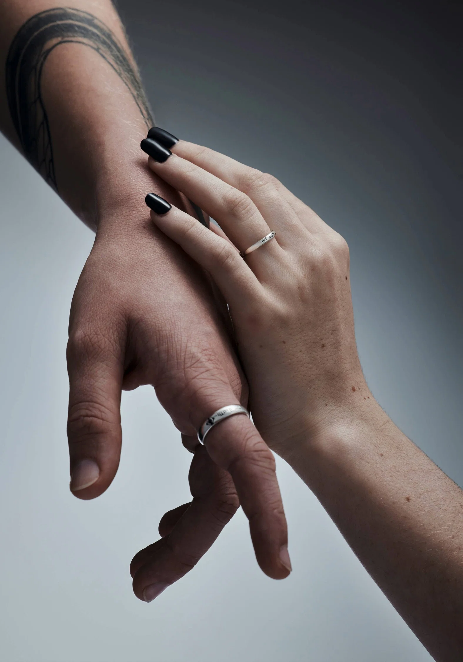 Till Death Sterling Silver Band - 3mm - Image 2