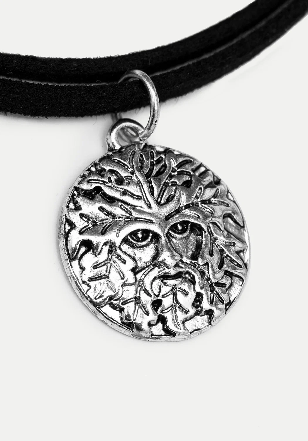 Triune 3 Layered Necklace Pentagram and Crystal - Image 8