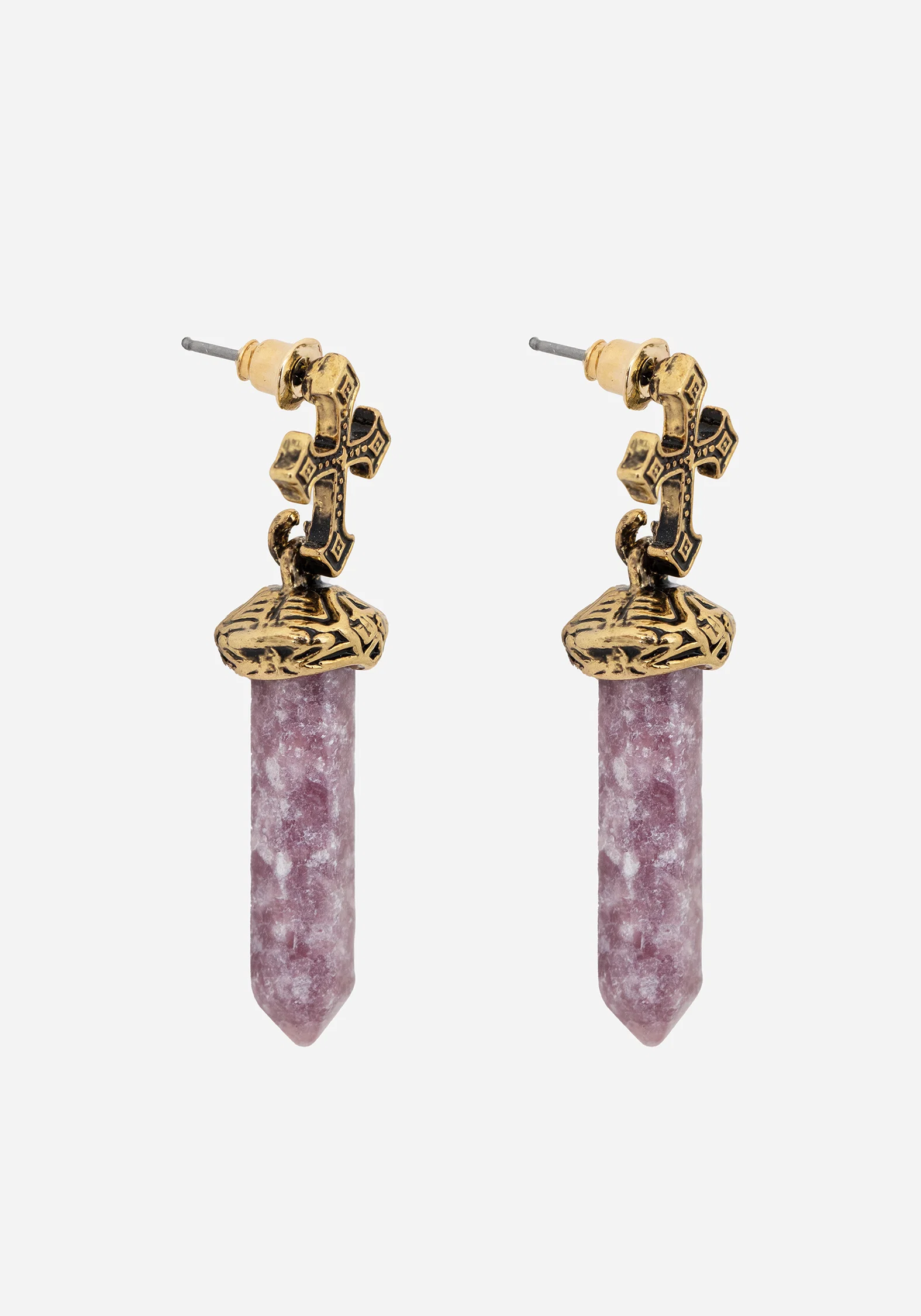 Vallum Cross Shard Earrings - Image 5