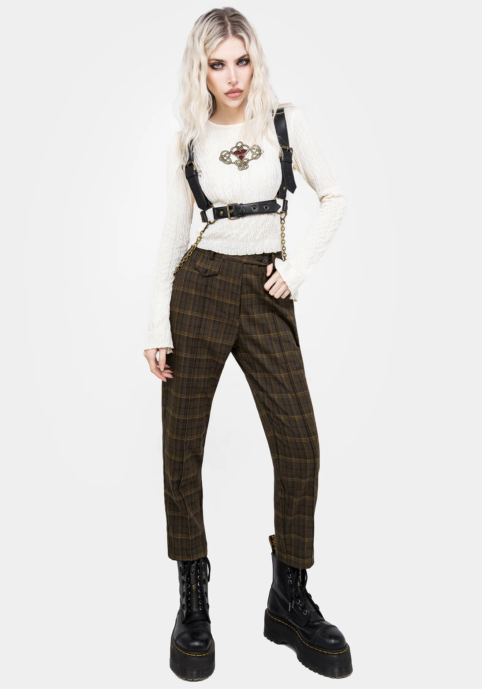 Vignette Brass Chain Harness - Image 6