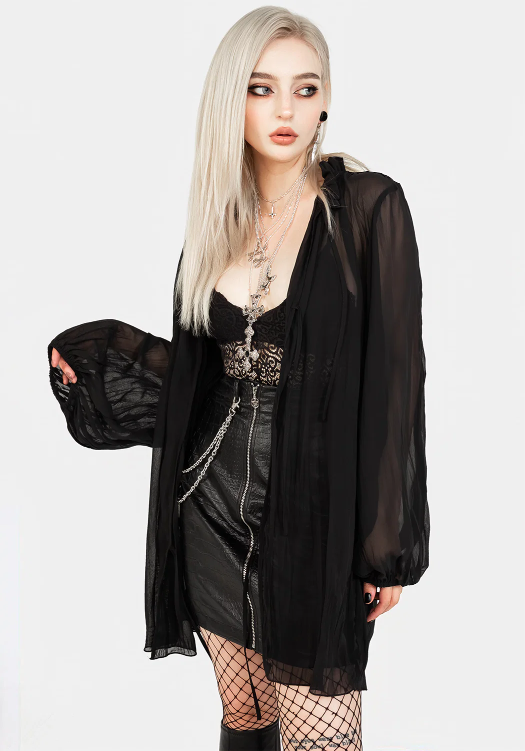 Villain Textured Blouse - Image 8
