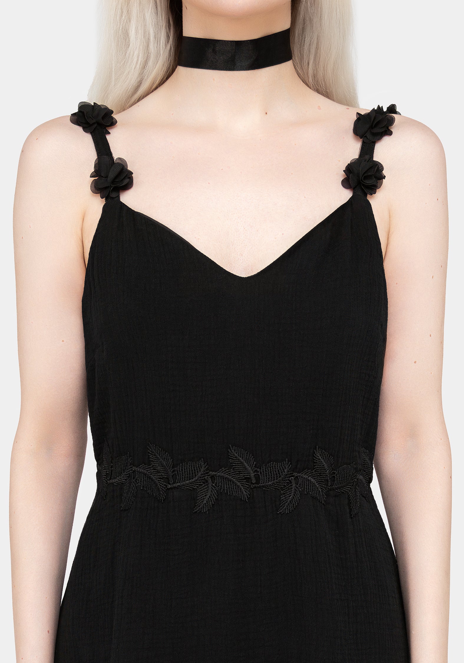 Vine V-Neck Maxi Dress - Image 2