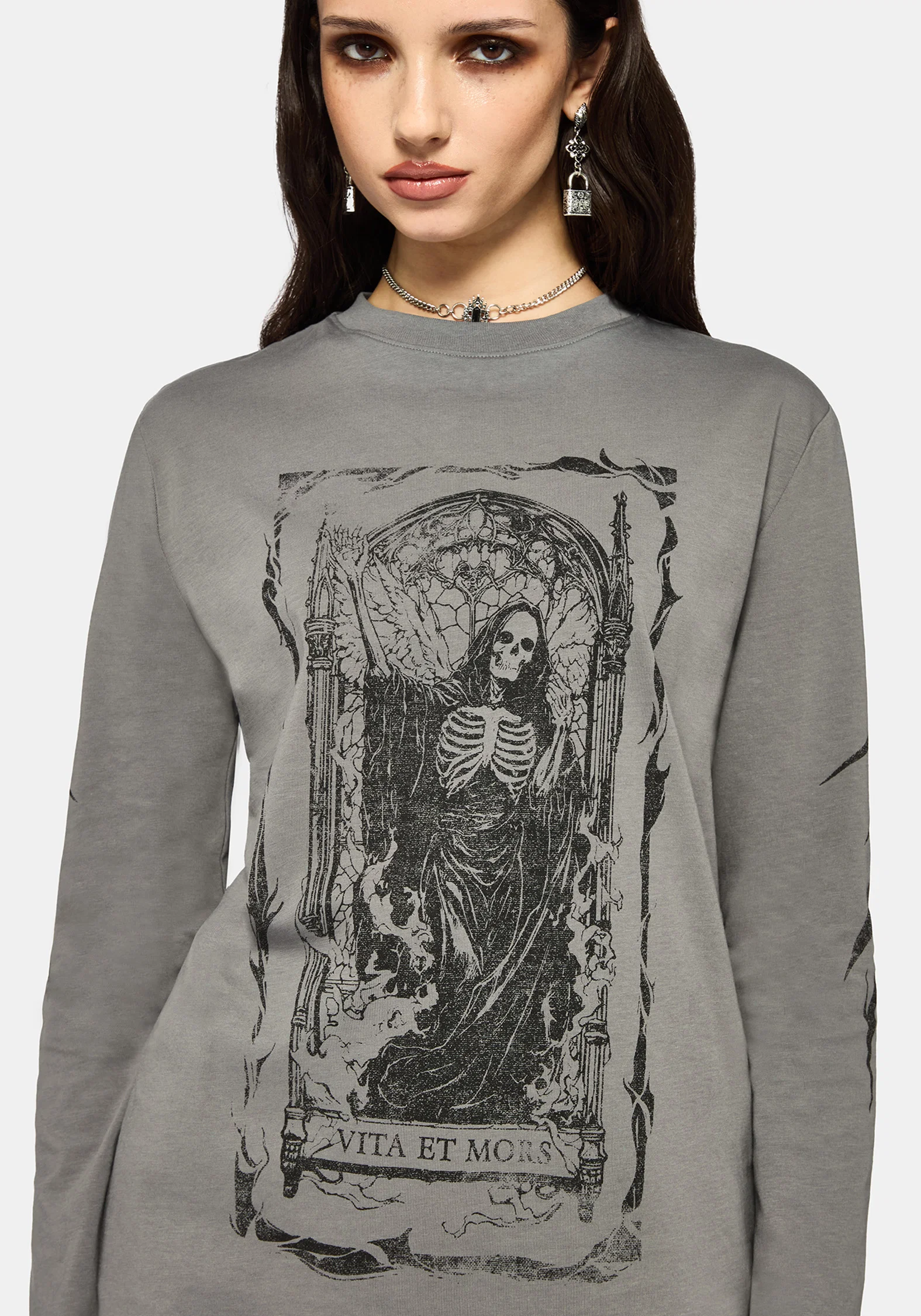 Vita et Mors Skate T-Shirt - Image 4