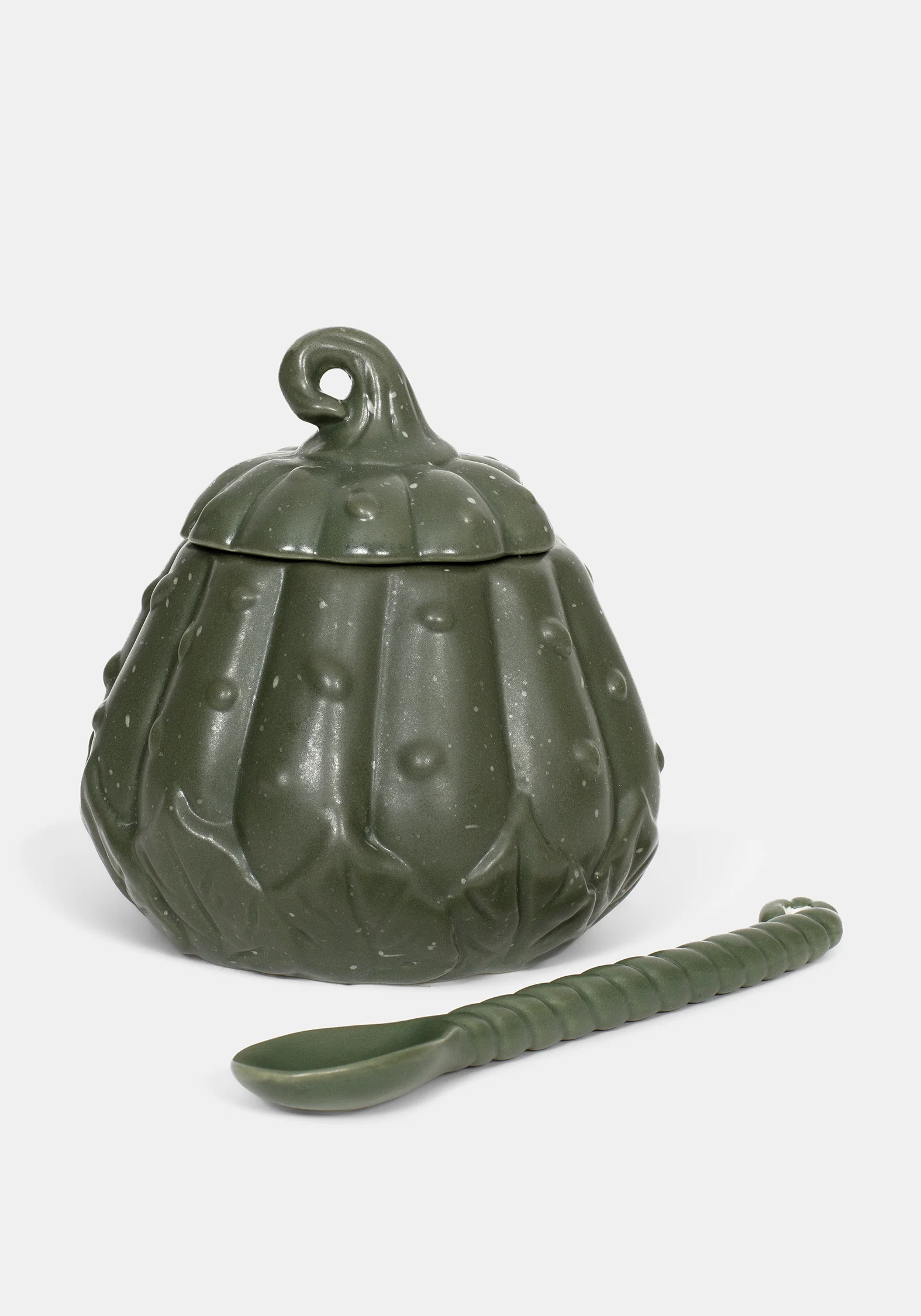 Wickhollow Gourd Trinket Bowl with Lid & Spoon - Image 4