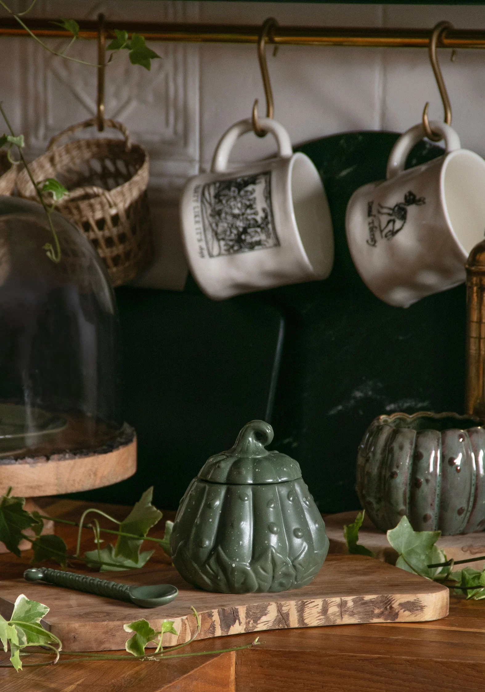Wickhollow Gourd Trinket Bowl with Lid & Spoon - Image 6