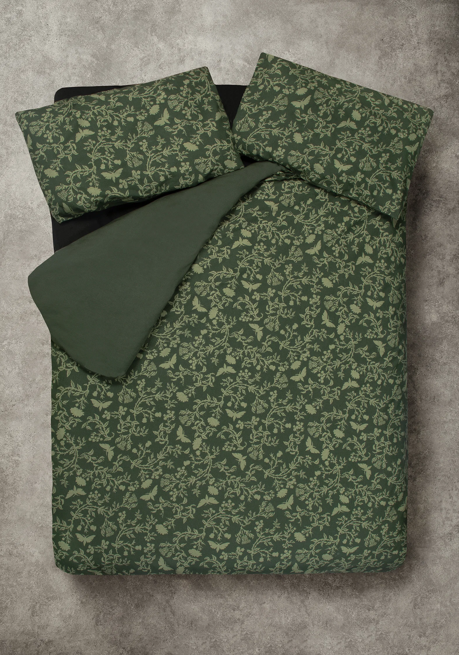 Wildwood Floral Print Cotton Bedding Set - Double - Image 4