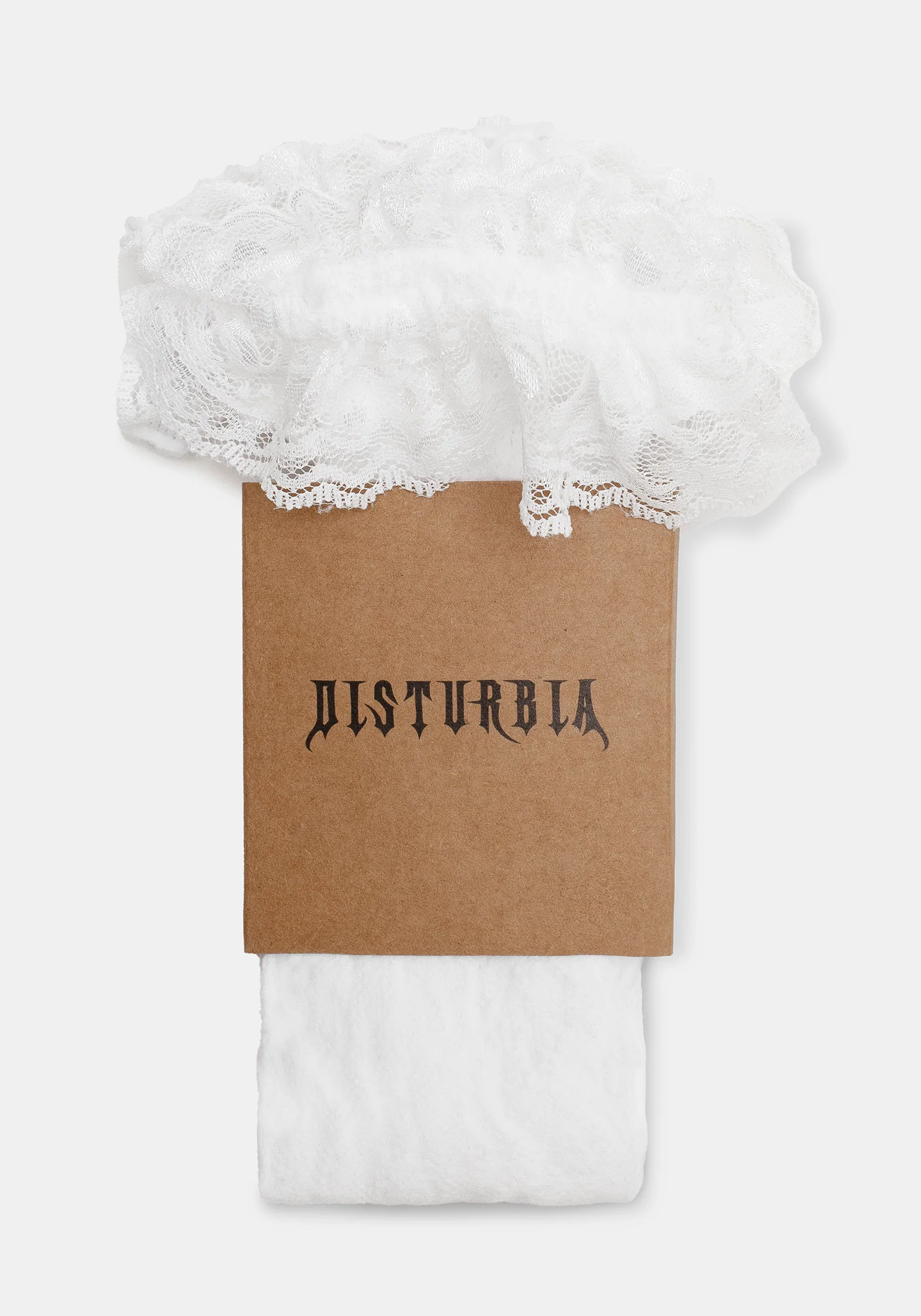 Wispin Lace Frill Socks - White - Image 6