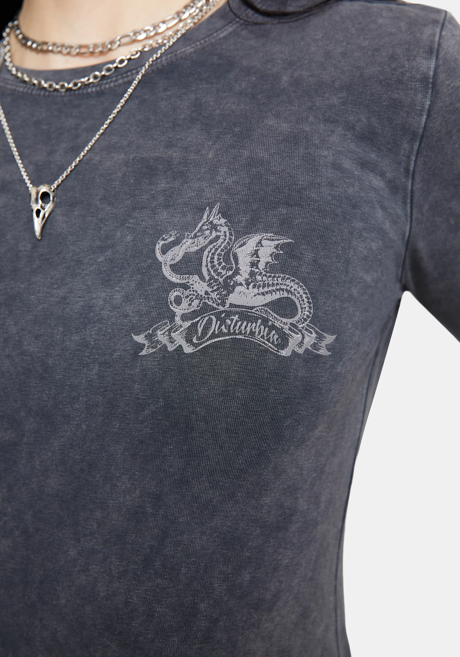 Wyn Dragon Long Sleeved Fitted Tee - Image 2