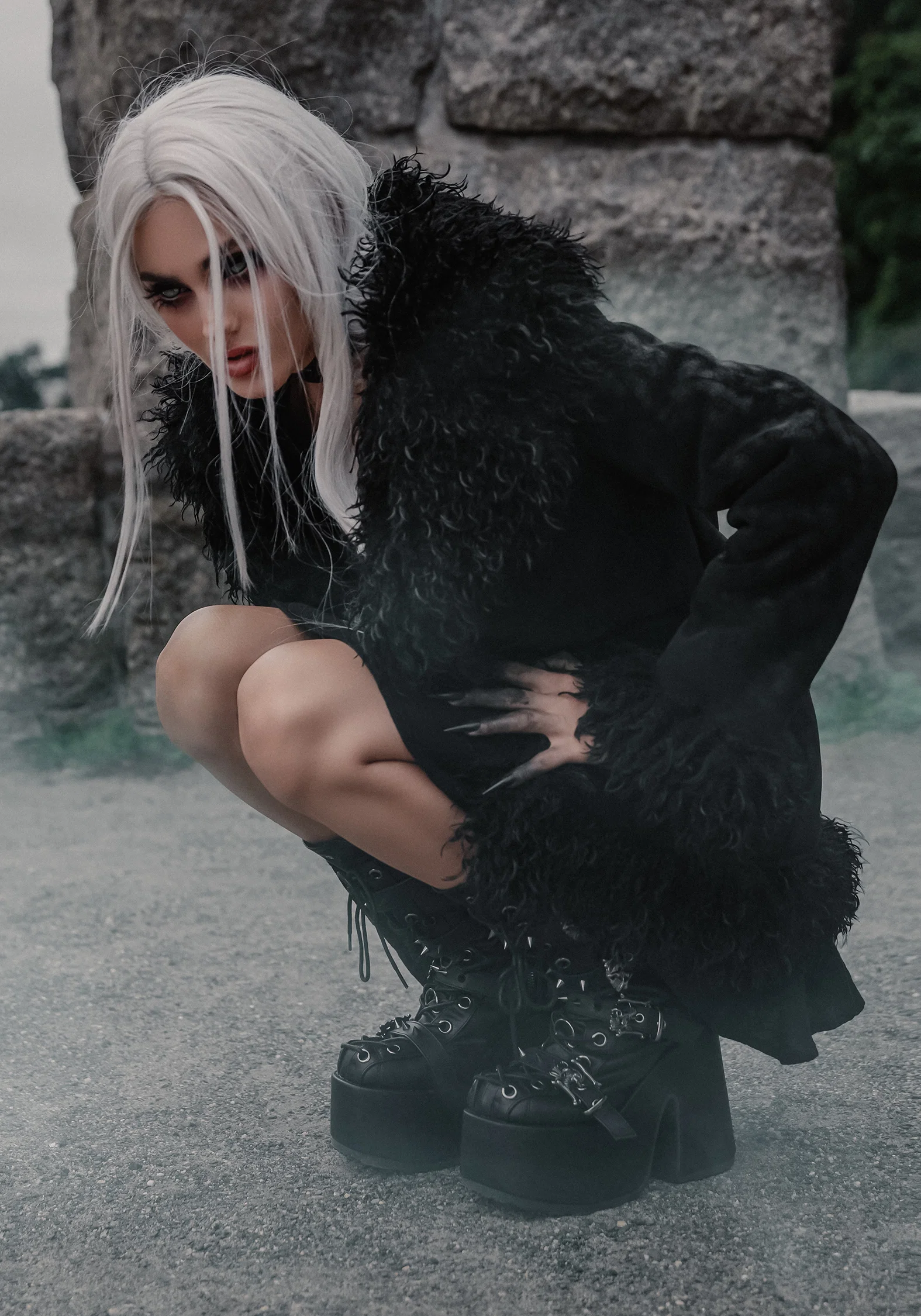 Ygritte Faux Fur Coat - Image 7