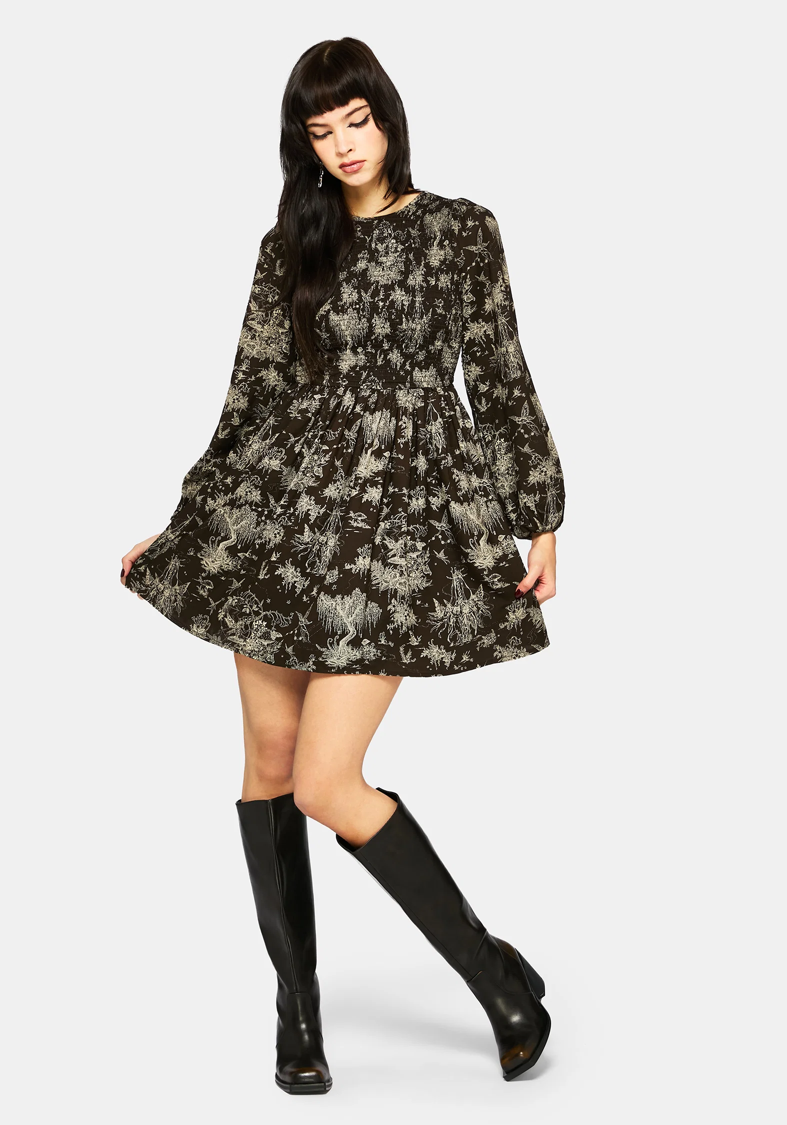 Zorya Winter Maypole Mini Dress - Image 4